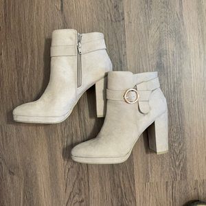 Worn twice! LC booties.